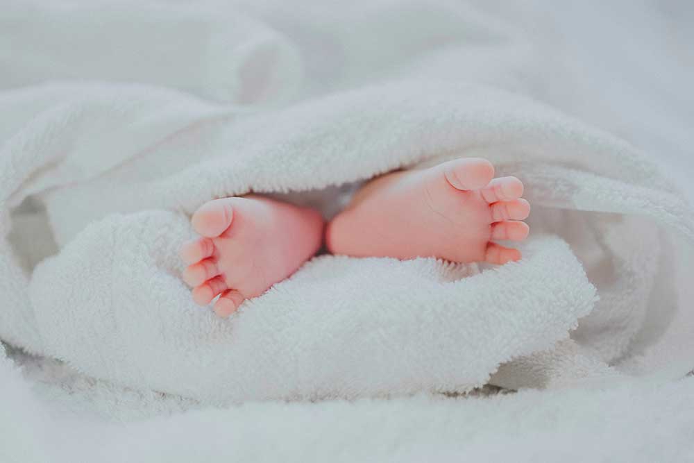 pieds de bébé