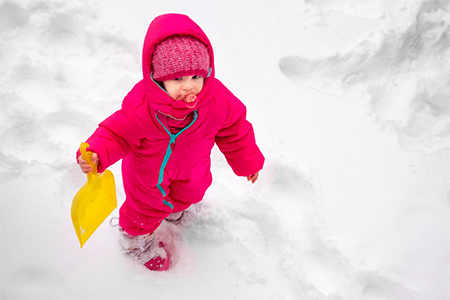 combinaison contre le froid pour enfant